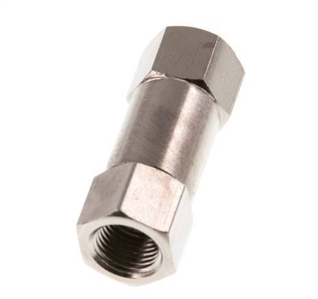 G 1/8'' Nickel-Plated Brass Check Valve 10 bar (145 psi) NBR