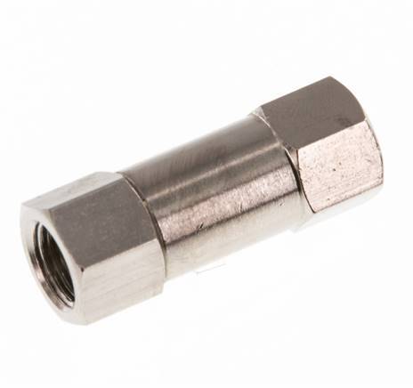 G 1/8'' Nickel-Plated Brass Check Valve 10 bar (145 psi) NBR
