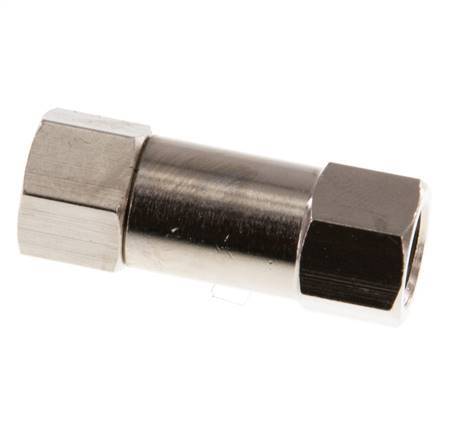 G 1/8'' Nickel-Plated Brass Check Valve 10 bar (145 psi) NBR