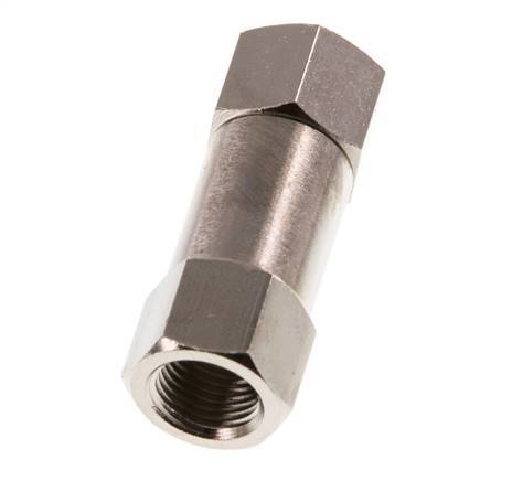 G 1/8'' Nickel-Plated Brass Check Valve 10 bar (145 psi) NBR