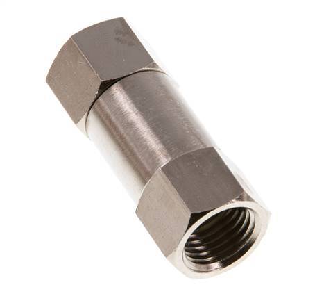G 1/4'' Nickel-Plated Brass Check Valve 10 bar (145 psi) NBR