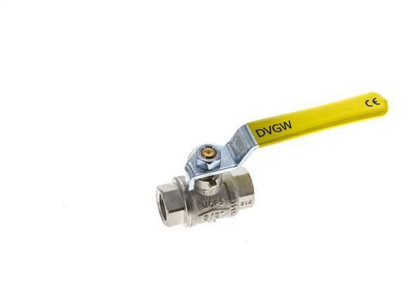 Rp 1/2 inch 2-Way Oxygen Brass Ball Valve PN 50