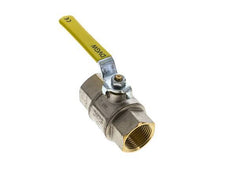 Rp 1 inch 2-Way Oxygen Brass Ball Valve PN 45