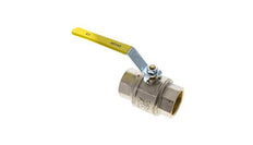 Rp 1-1/2 inch 2-Way Oxygen Brass Ball Valve PN 25