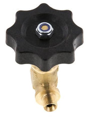 G 1/8'' Male Threaded Brass Ball Valve 40 bar with Handwheel