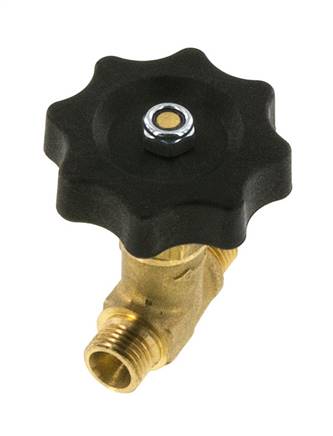 G 1/4'' Male Threaded Brass Ball Valve 40 bar with Handwheel