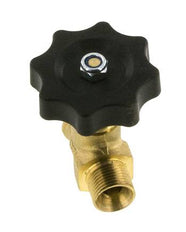 G 3/8'' Male Threaded Brass Ball Valve 40 bar with Handwheel