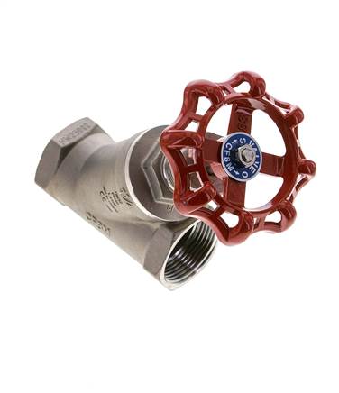 G 1-1/4'' Stainless Steel Angle Seat Valve 40 bar