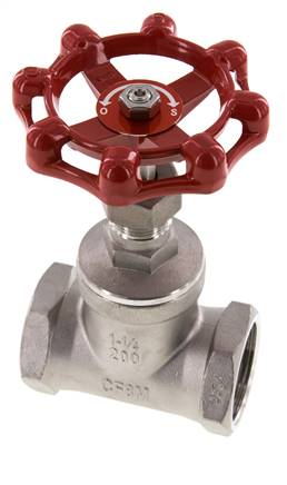 G 1-1/4'' Stainless Steel Globe Valve 16 bar