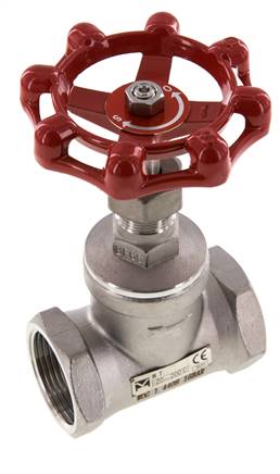 G 1-1/4'' Stainless Steel Globe Valve 16 bar