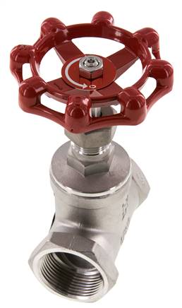 G 1-1/4'' Stainless Steel Globe Valve 16 bar