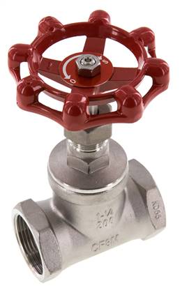 G 1-1/4'' Stainless Steel Globe Valve 16 bar