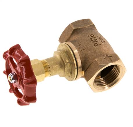 G 1'' Bronze Globe Valve 16 bar