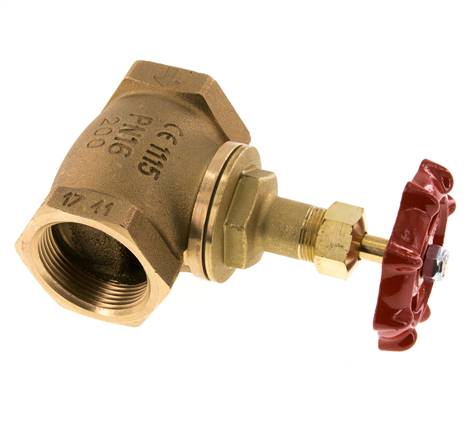G 1-1/2'' Bronze Globe Valve 16 bar