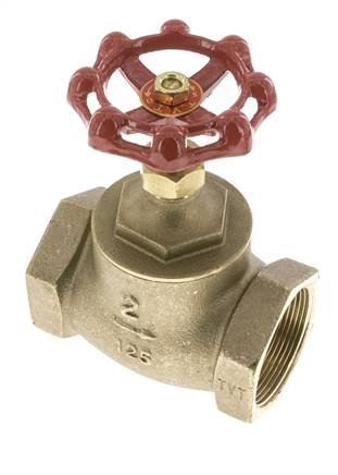 G 2'' Brass Globe Valve 10 bar