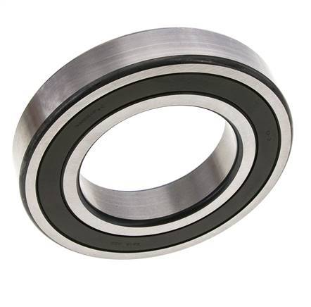 Deep Groove Ball Bearing 80x140x26mm DIN 625 2RS1