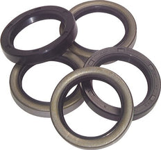 NBR Design AS Rotary Shaft Seal 30x62x10mm [5 Pieces]