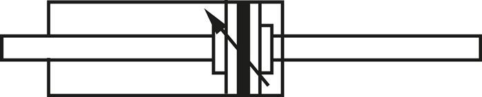 ISO 6432 Round Double Acting Cylinder 25-125mm - Magnetic - Damping - Male Threaded - Double Rod