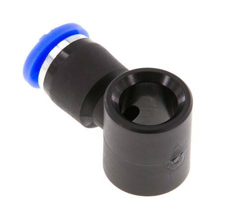 6mm L-Banjo Push-in Fitting PBT/POM NBR Banjo bolt G1/8'' [10 Pieces]